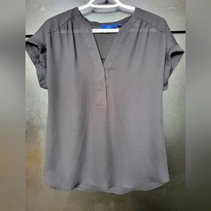 S Apt. 9 black blouse